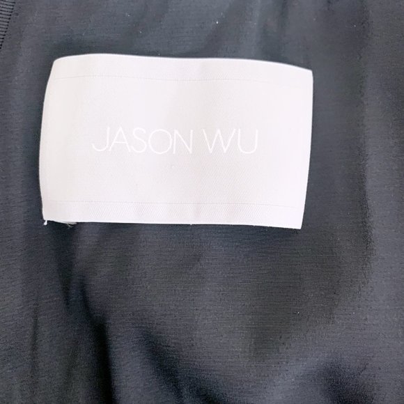 Jason Wu Contrast Collar Ponte Dress - Picture 12 of 12